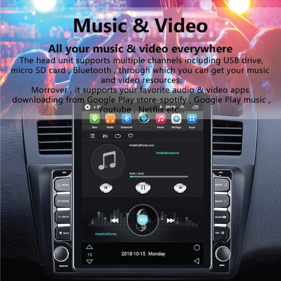 9.7 Inch Tesla Navigation Android Player