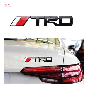 3D TRD Metal Logo Sticker 03