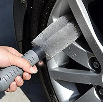 Tire Washing Brush Straight - Gray