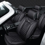 Car Fashionable Pu Leather Front Seat Cover