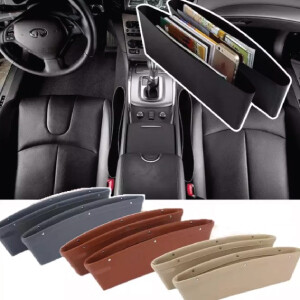 Car Seat Gap Pocket Catcher (Beige Color)