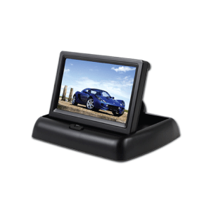 Foldable Car Monitor 4.3 Inch Color LCD TFT Display Monitor