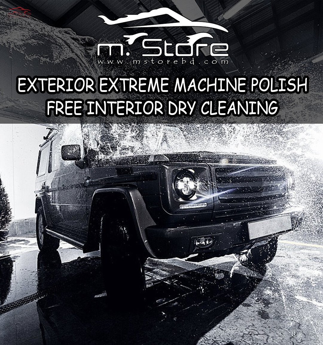 EXTERIOR EXTREME MACHINE POLISH WITH FREE INTERIOR CLEANING