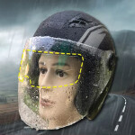 Helmet Rain Protection Film