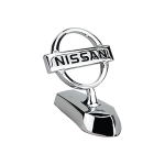 Stainless Still Nissan Car Bonnet Logo