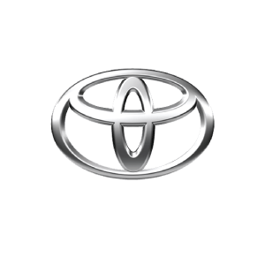 Toyota Abs Crome Car Plastic Logo