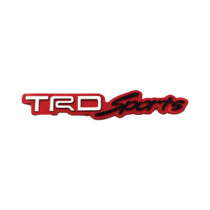 TRD Sports Type Metal Sticker